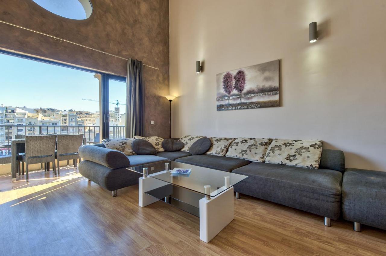 Apartment Spinola Court - Stunning Seaview & Penthouse On Spinola Bay By Shortletsmalta