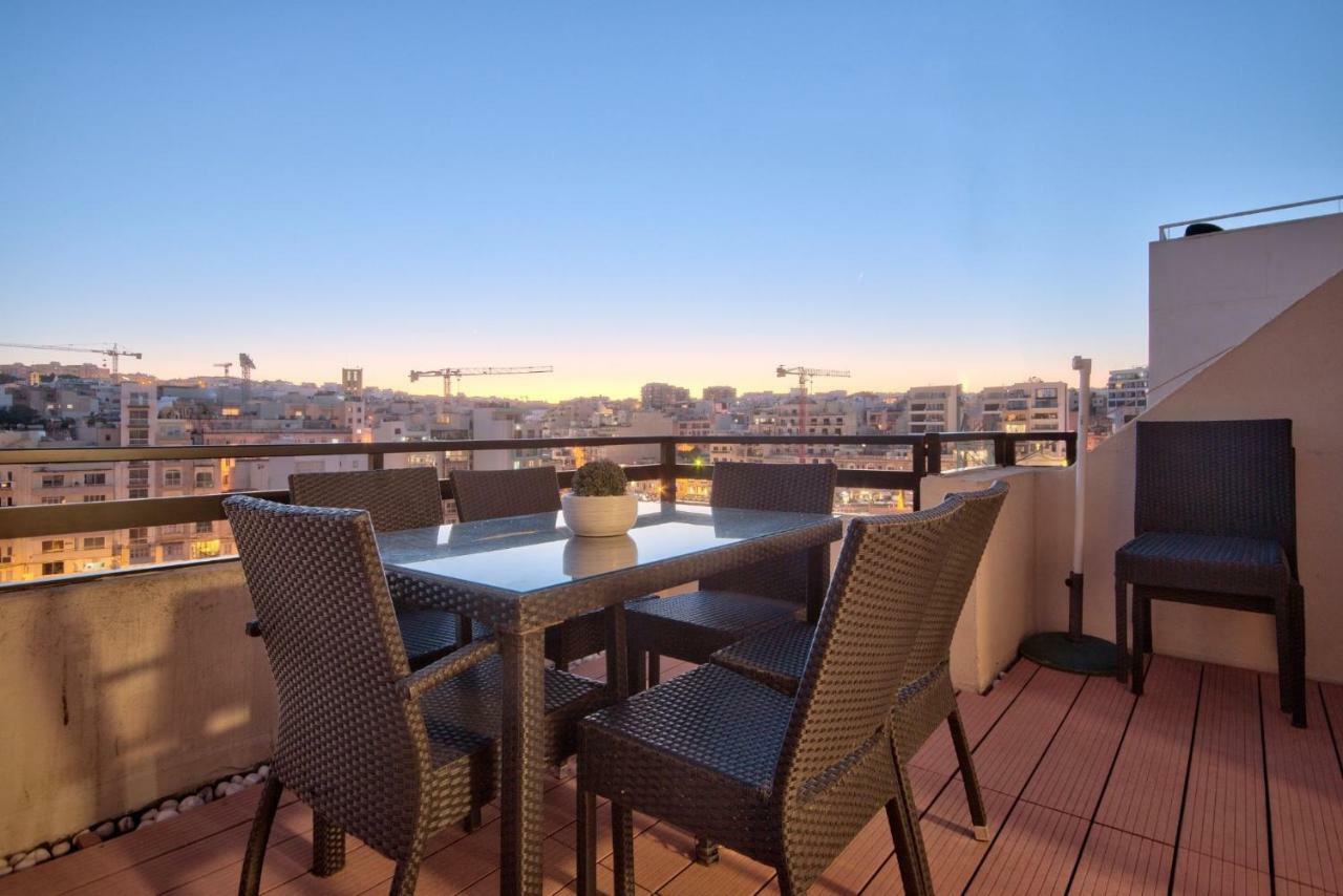 Spinola Court - Stunning Seaview & Penthouse On Spinola Bay By Shortletsmalta Apartment *