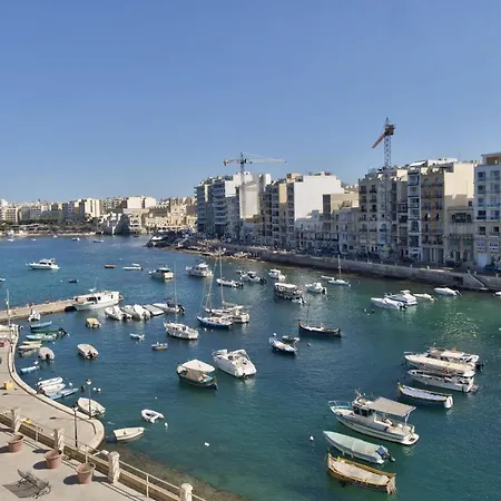 Spinola Court - Stunning Seaview Apartment & Penthouse On Spinola Bay By Shortletsmalta Saint Julian's Exterior photo